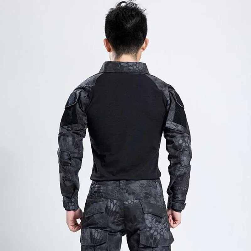 S-4XL, odzież outdoorowa, wzór – Tactical Military Shirt Cargo recenzja i cena