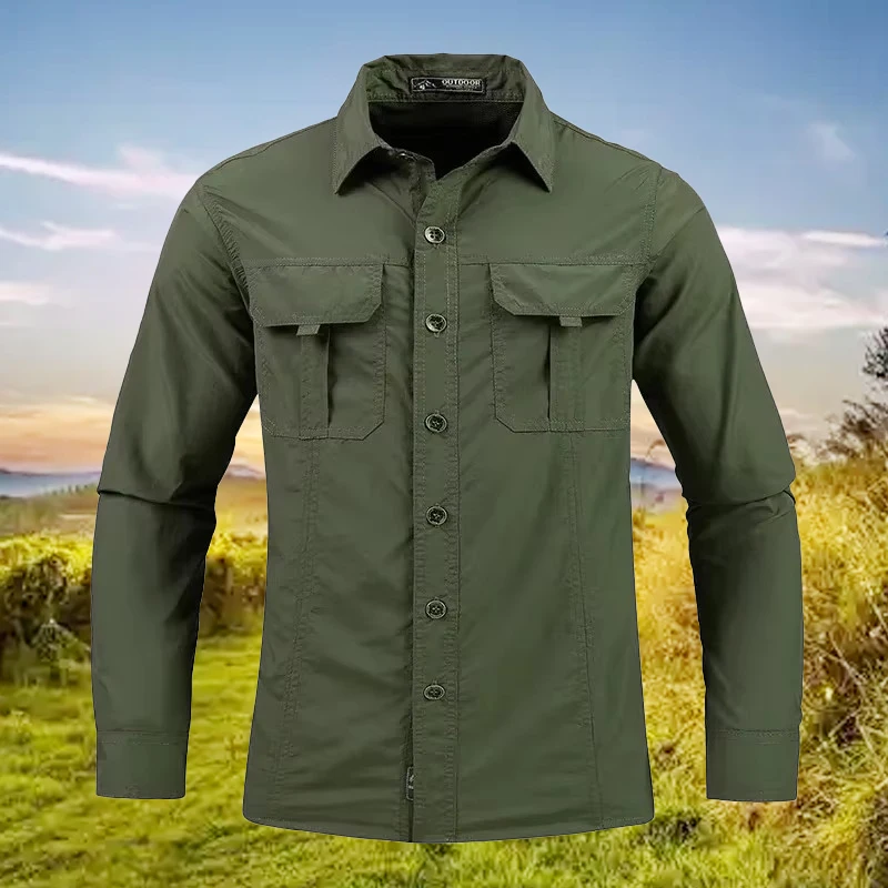 Męska koszula taktyczna 5XL, l – Tactical Military Shirt Cargo recenzja i cena