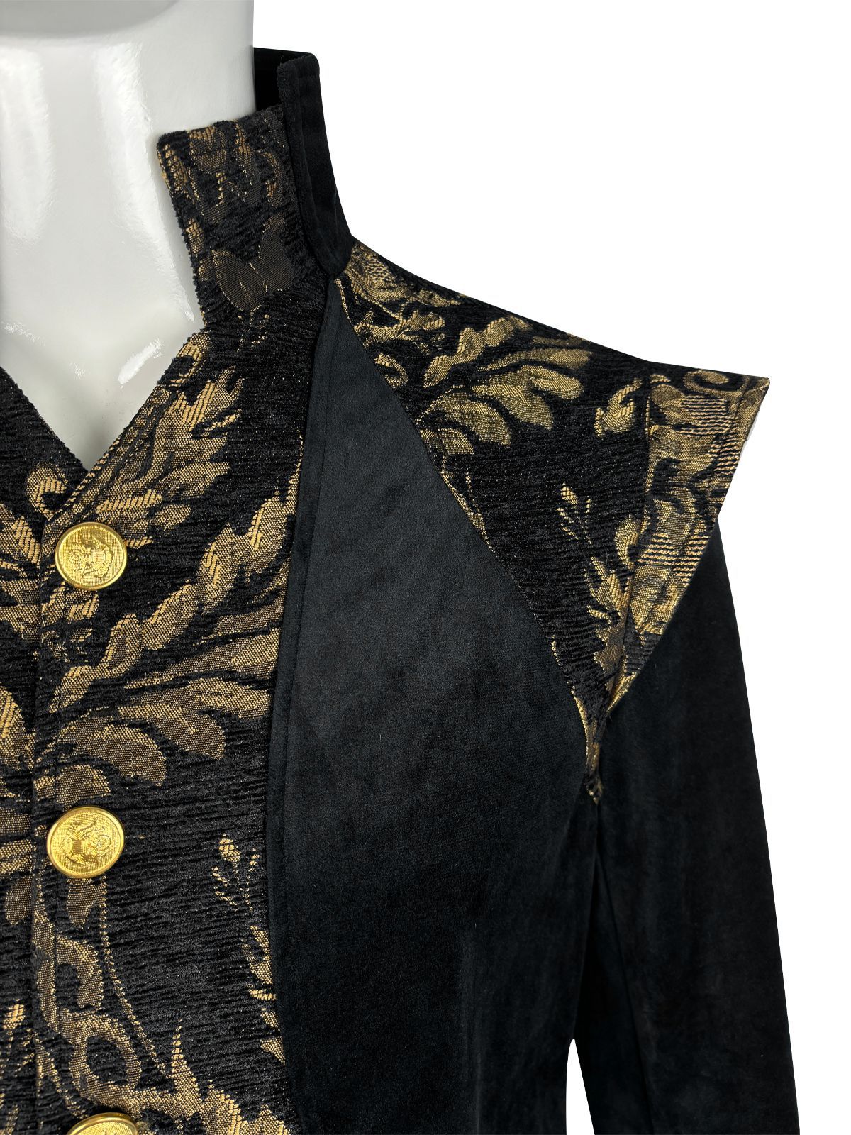 Męski średniowieczny frak stea – Jackets recenzja i cena